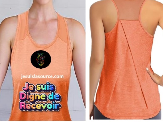 Décolleté Dry-Fit dos nageur imprimé Pour inspiration pour femmes